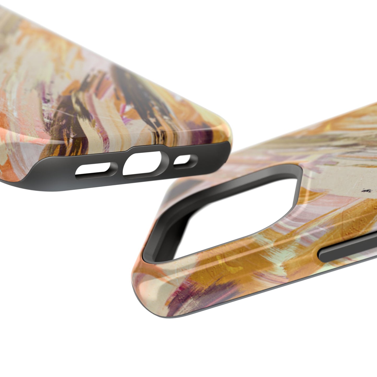 Impact-Resistant Phone Case – Brush & Bronze