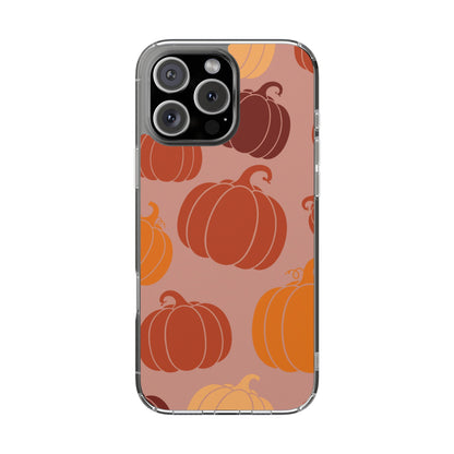 Clear Magnetic Phone Case – Pumpkin Mood