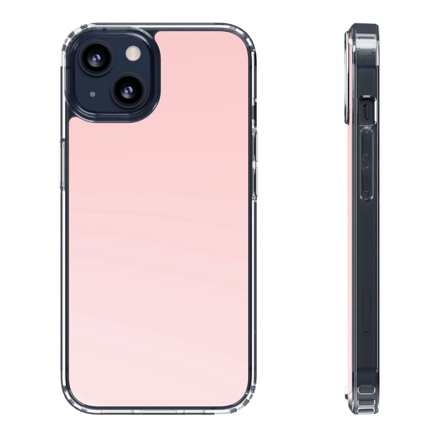 Clear Phone Case – Soft Blush