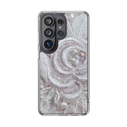 Clear Phone Case – Lace Veil