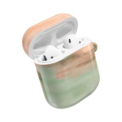 Earbud Case Cover – Sage & Sorbet