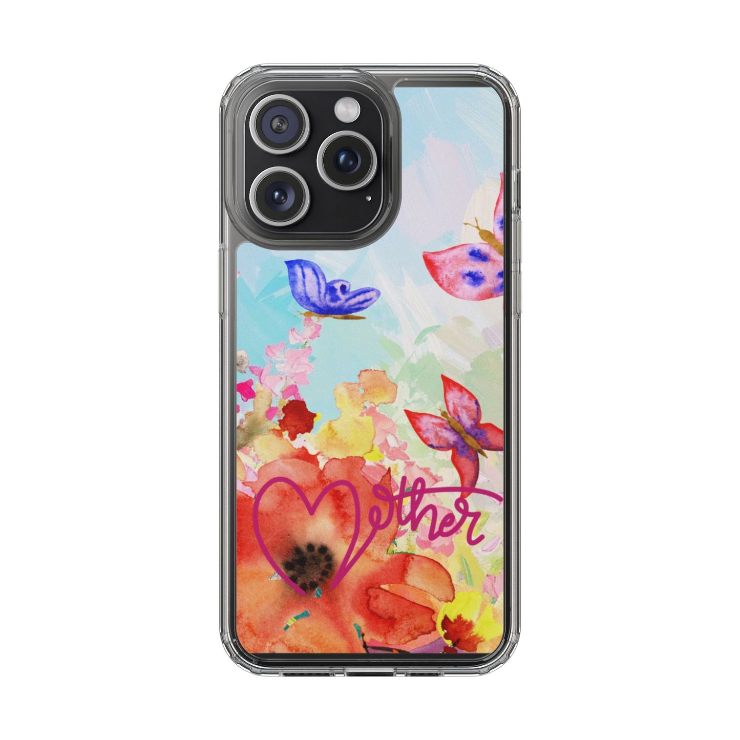 Clear Phone Case – Mother’s Flutter