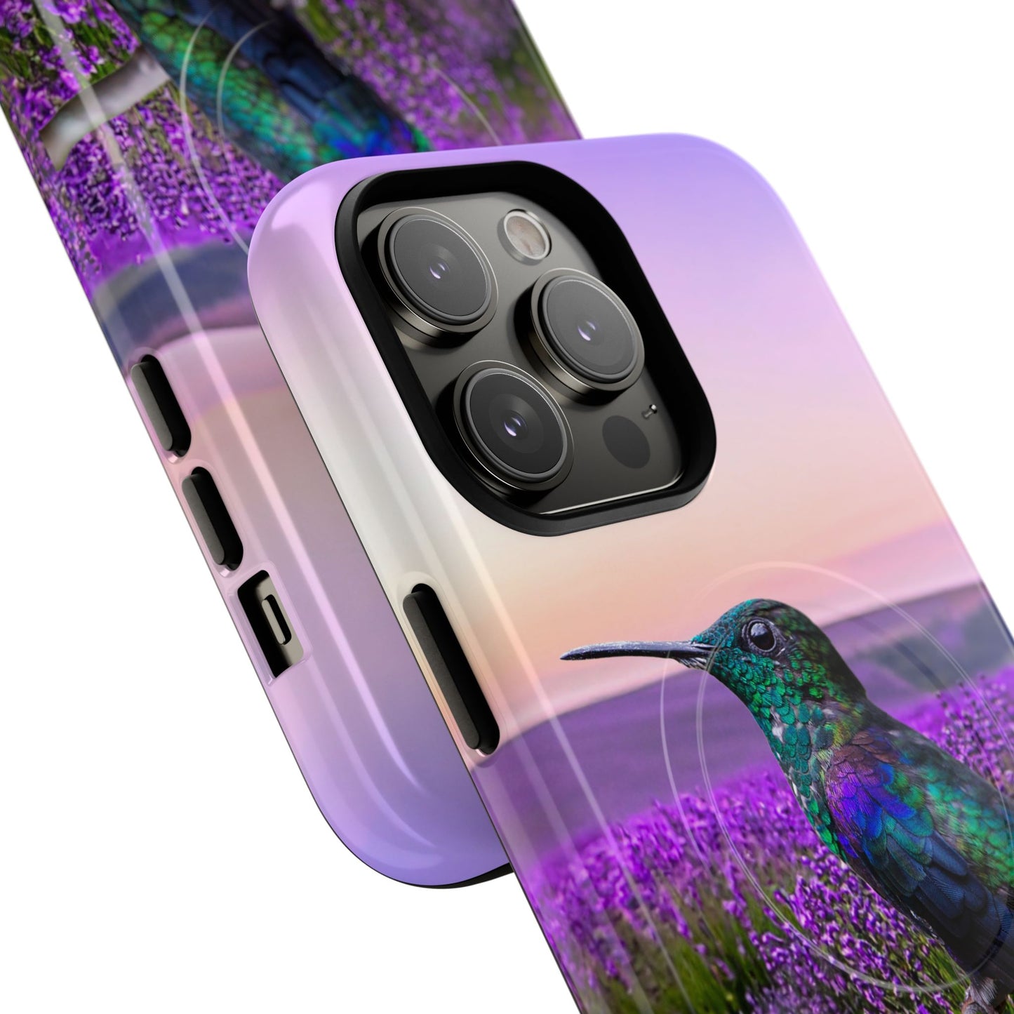 Protective Magnetic Phone Case – Hummingbird Reverie