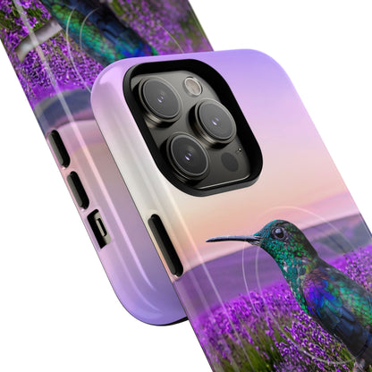 Protective Magnetic Phone Case – Hummingbird Reverie