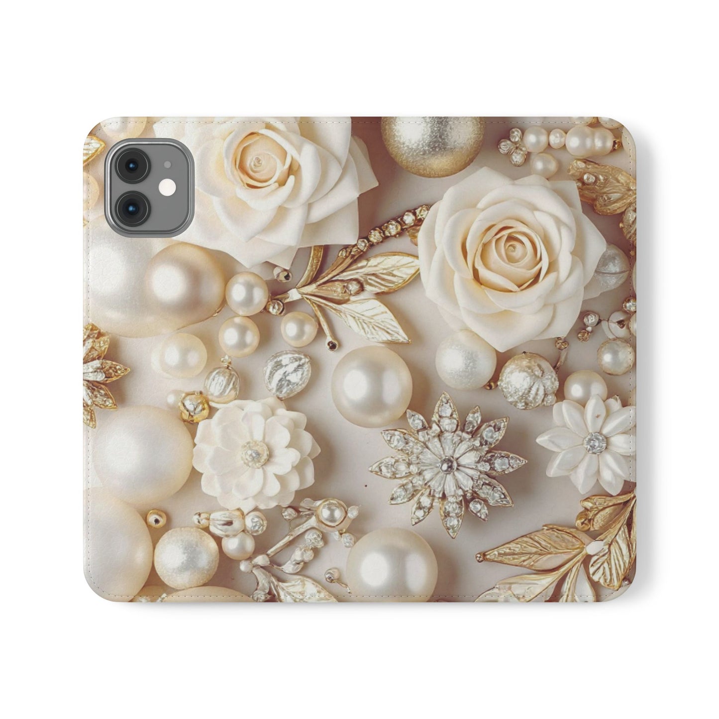 Flip Case – Ivory Opulence
