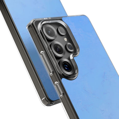 Clear Phone Case – Azure Fade