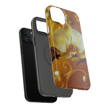 Protective Phone Case – Amber Orchid