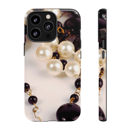 Protective Phone Case – Noir Pearl