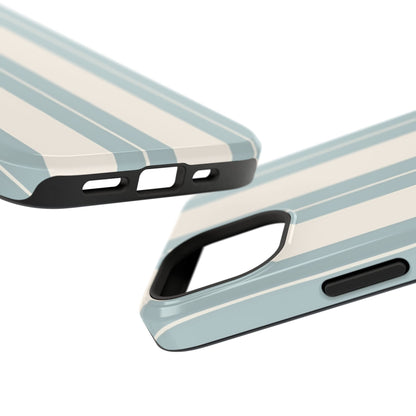 Impact-Resistant Phone Case – Coastal Stripe