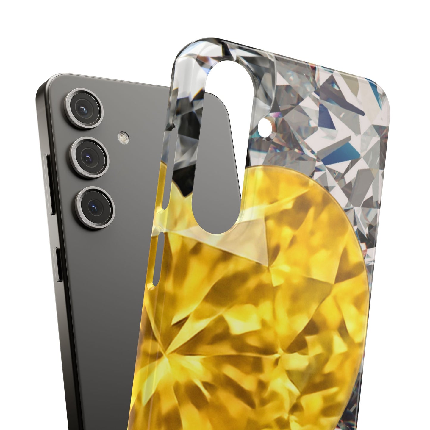 Snap Phone Case – Heart of Gold