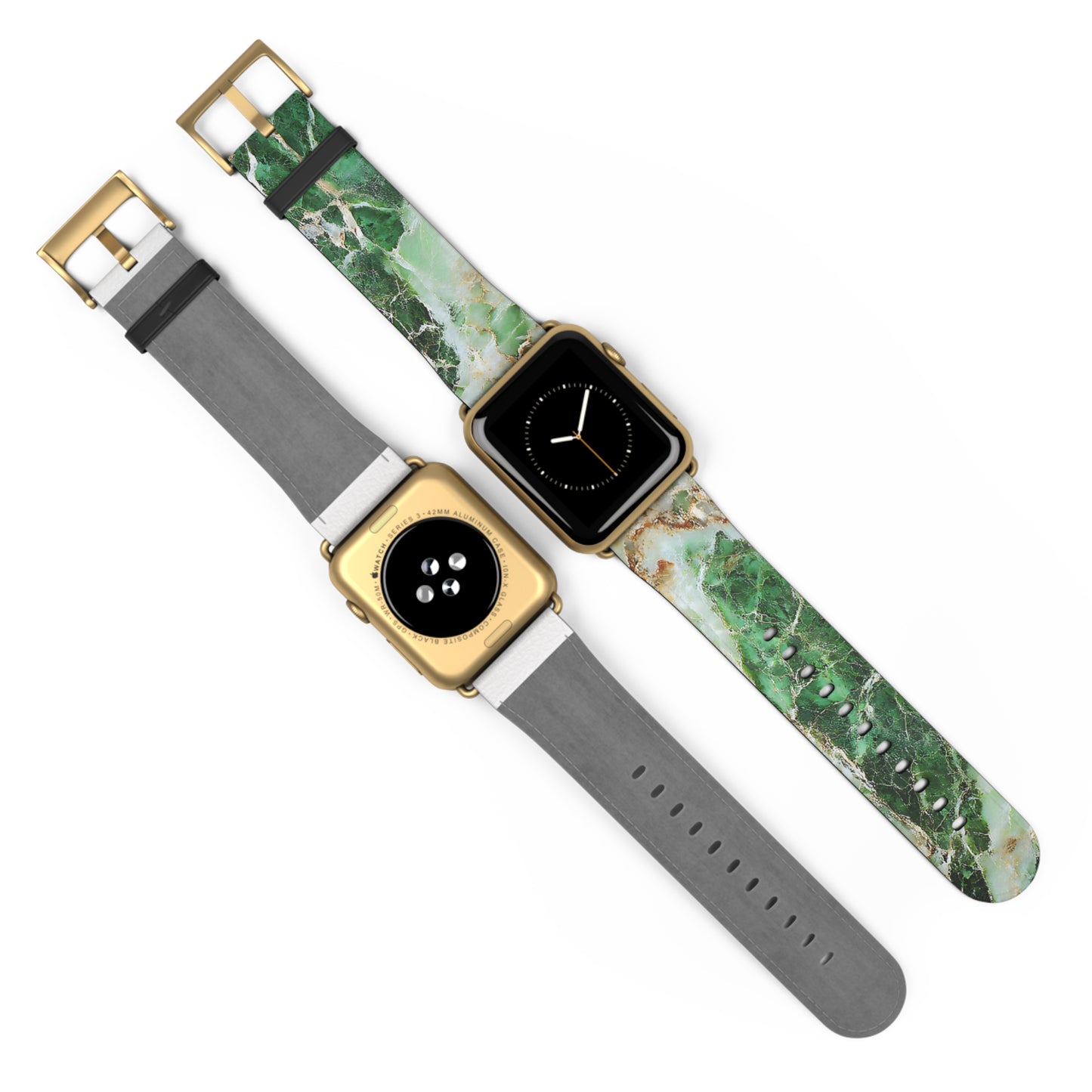 Watch Band – Gilded Jade