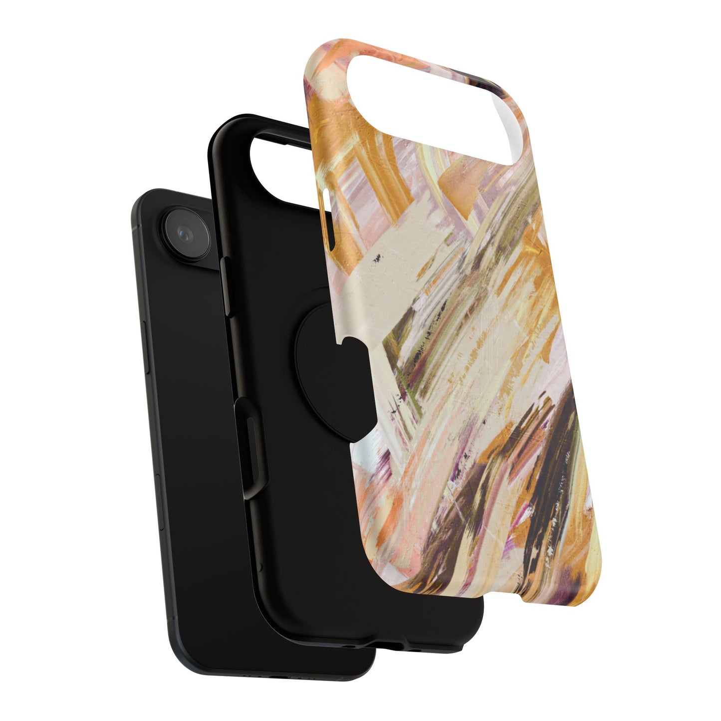 Impact-Resistant Phone Case – Brush & Bronze