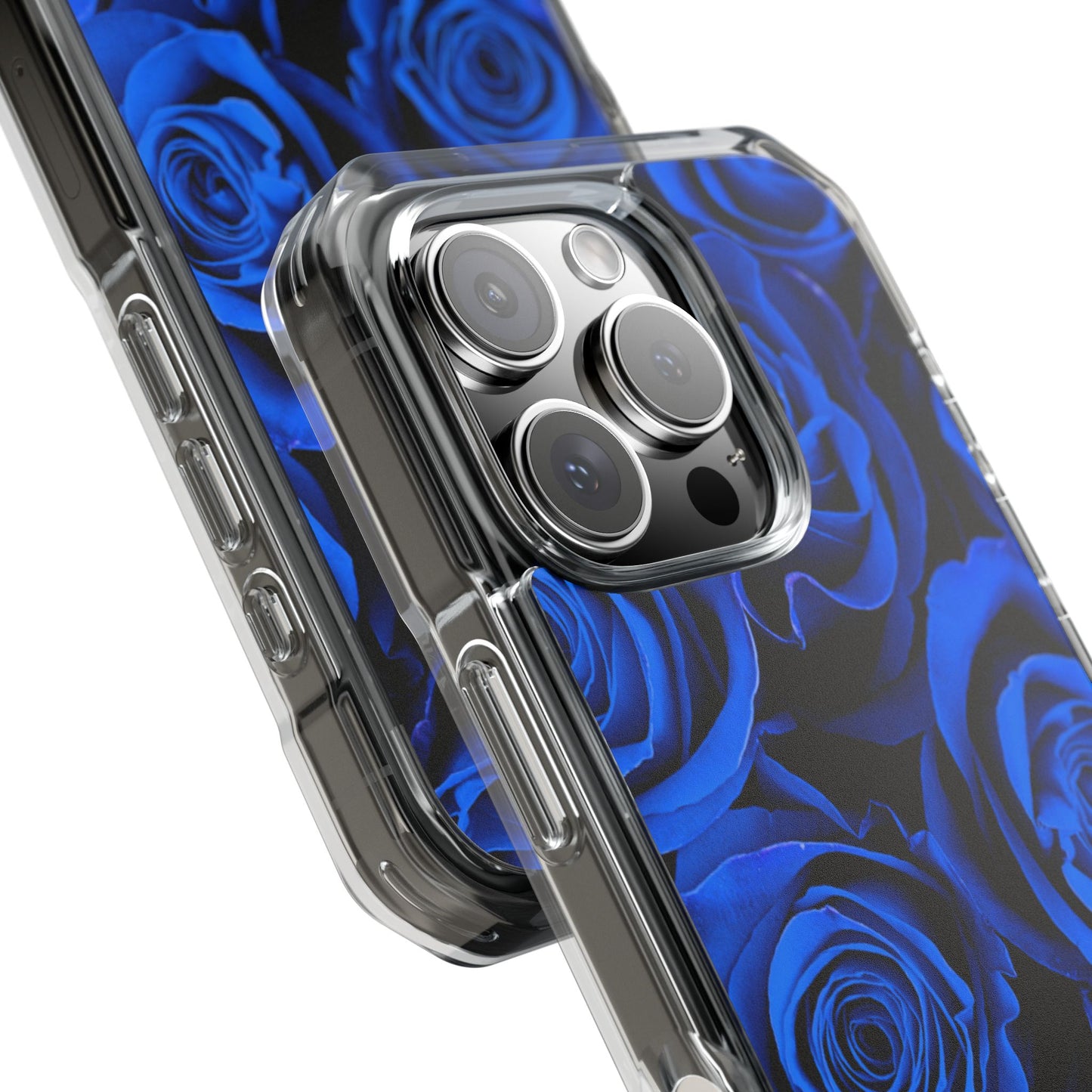 Clear Magnetic Phone Case – Midnight Bloom