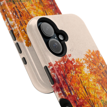 Wireless-Charging Compatible Case – Autumn Remembered – Compatible with iPhone 13–17 & Samsung Galaxy S25–S26 Series