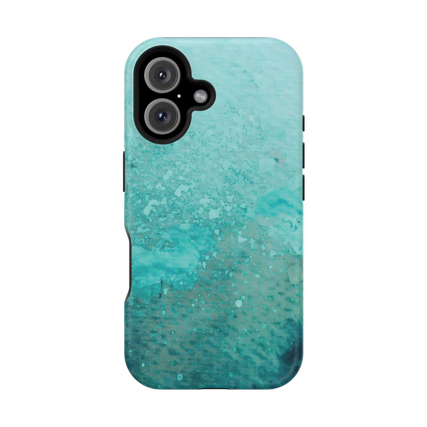 Wireless-Charging Compatible Case – Sea Glass