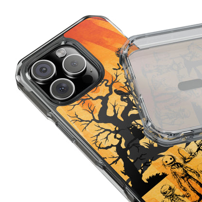 Clear Magnetic Phone Case – Hollow Night