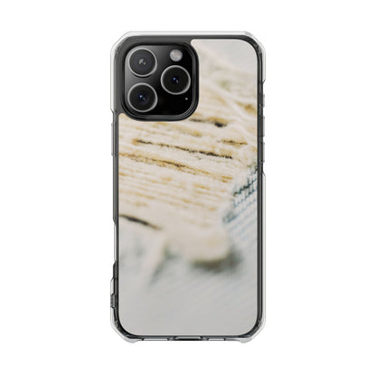 Clear Magnetic Phone Case – Woven Warmth