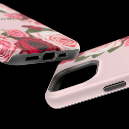 Wireless-Charging Compatible Case – Mom’s Rose Bouquet