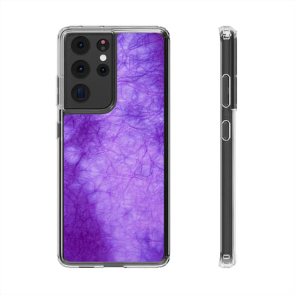 Clear Phone Case – Neon Dusk