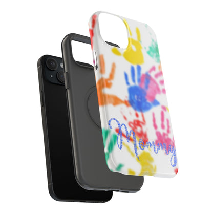 Impact-Resistant Phone Case – Handprint Memories