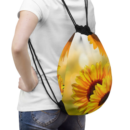 Drawstring Bag – Sunlit Sunflowers