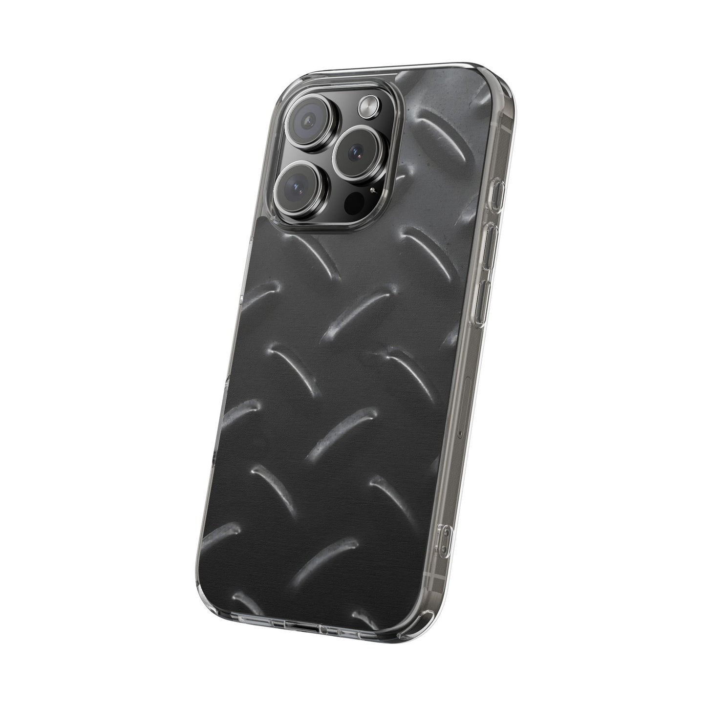 Clear Phone Case – Blackout Plate