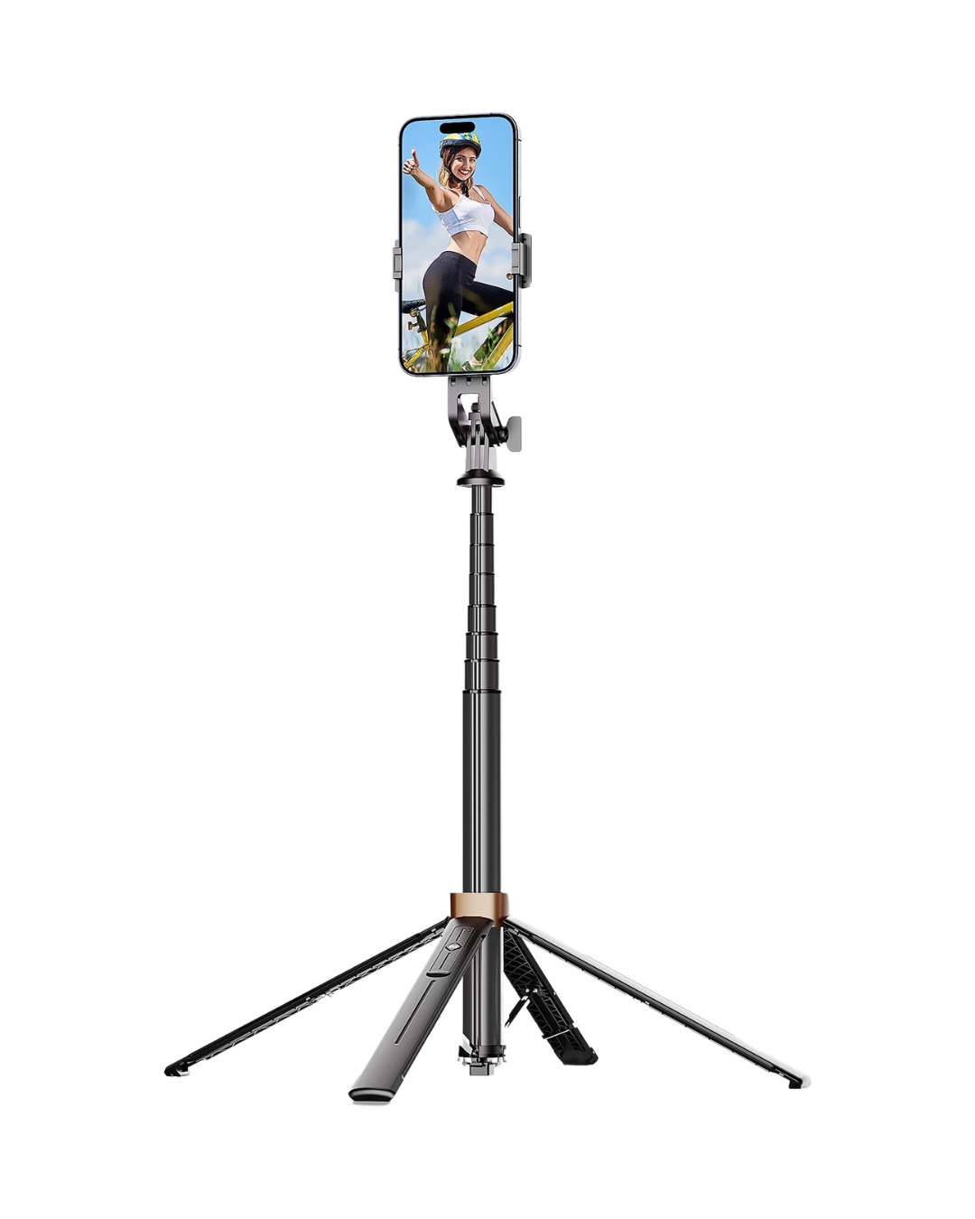 71-Inch Selfie Stick Tripod - Universal Phone & Camera Mount with Bluetooth Remote