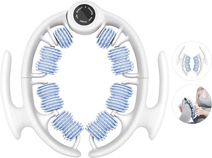 Exercise Body Roller – 360° Rotating Massage Wheels, Adjustable Pressure, Portable Muscle Recovery Tool