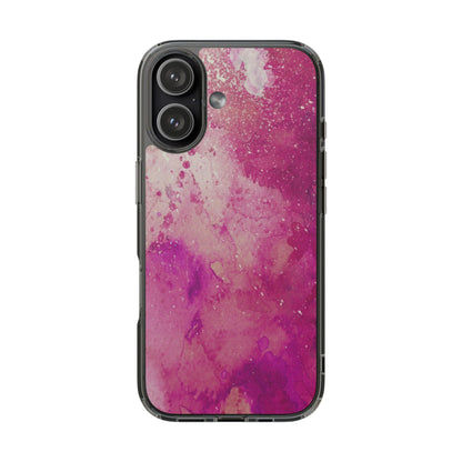Clear Phone Case – Spilled Wine