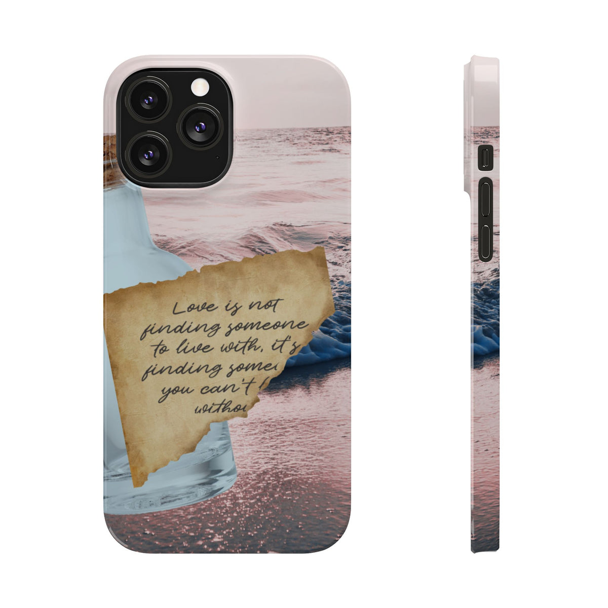 Slim Phone Case – Written in the Tide