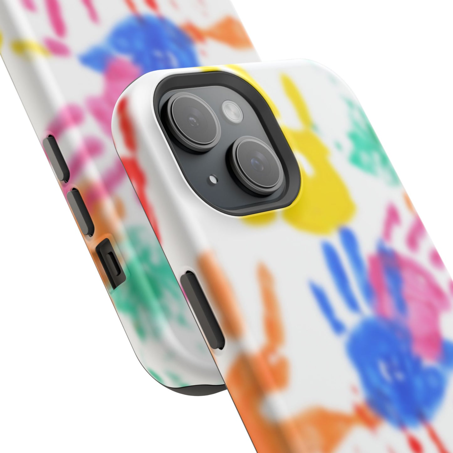 Impact-Resistant Phone Case – Handprint Memories