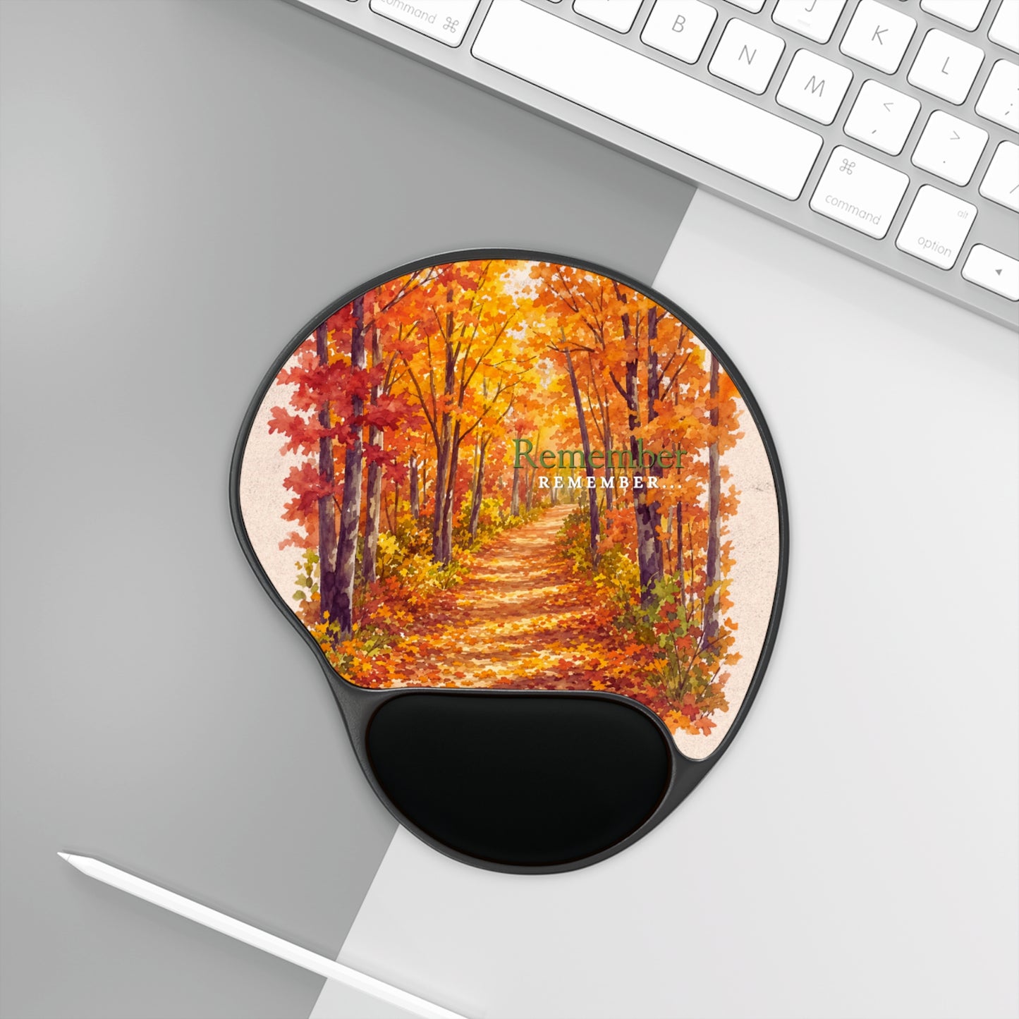 Ergonomic Mouse Pad – Autumn Remembered