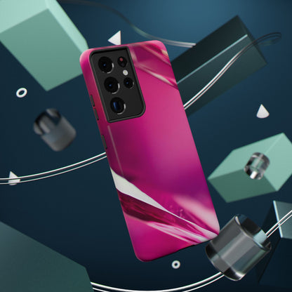 Impact-Resistant Phone Case – Magenta Motion