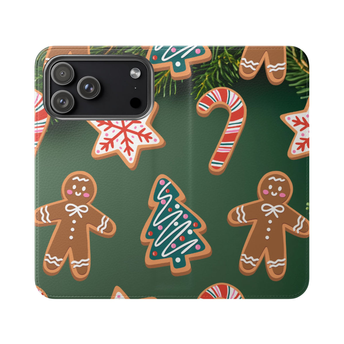 Flip Case – Cookie Season – Compatible with iPhone 11–17 & Samsung Galaxy S21–S25 Series