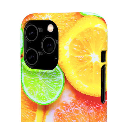 Snap Phone Case – Sunkissed Citrus