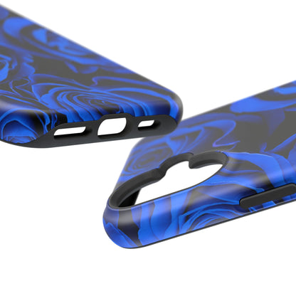 Impact-Resistant Phone Case – Midnight Bloom