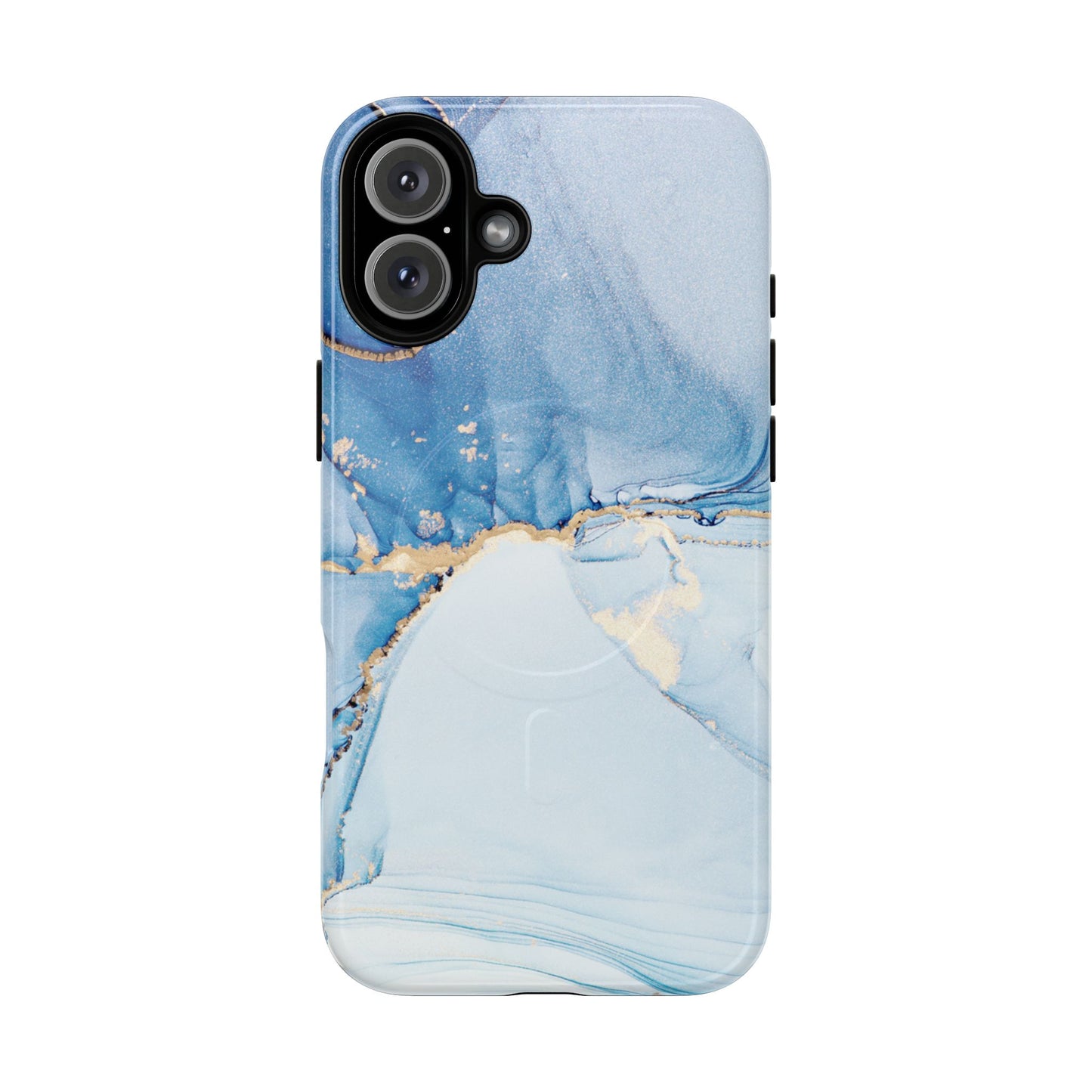 Protective Magnetic Phone Case – Blue Agate