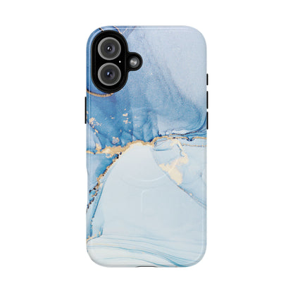 Protective Magnetic Phone Case – Blue Agate