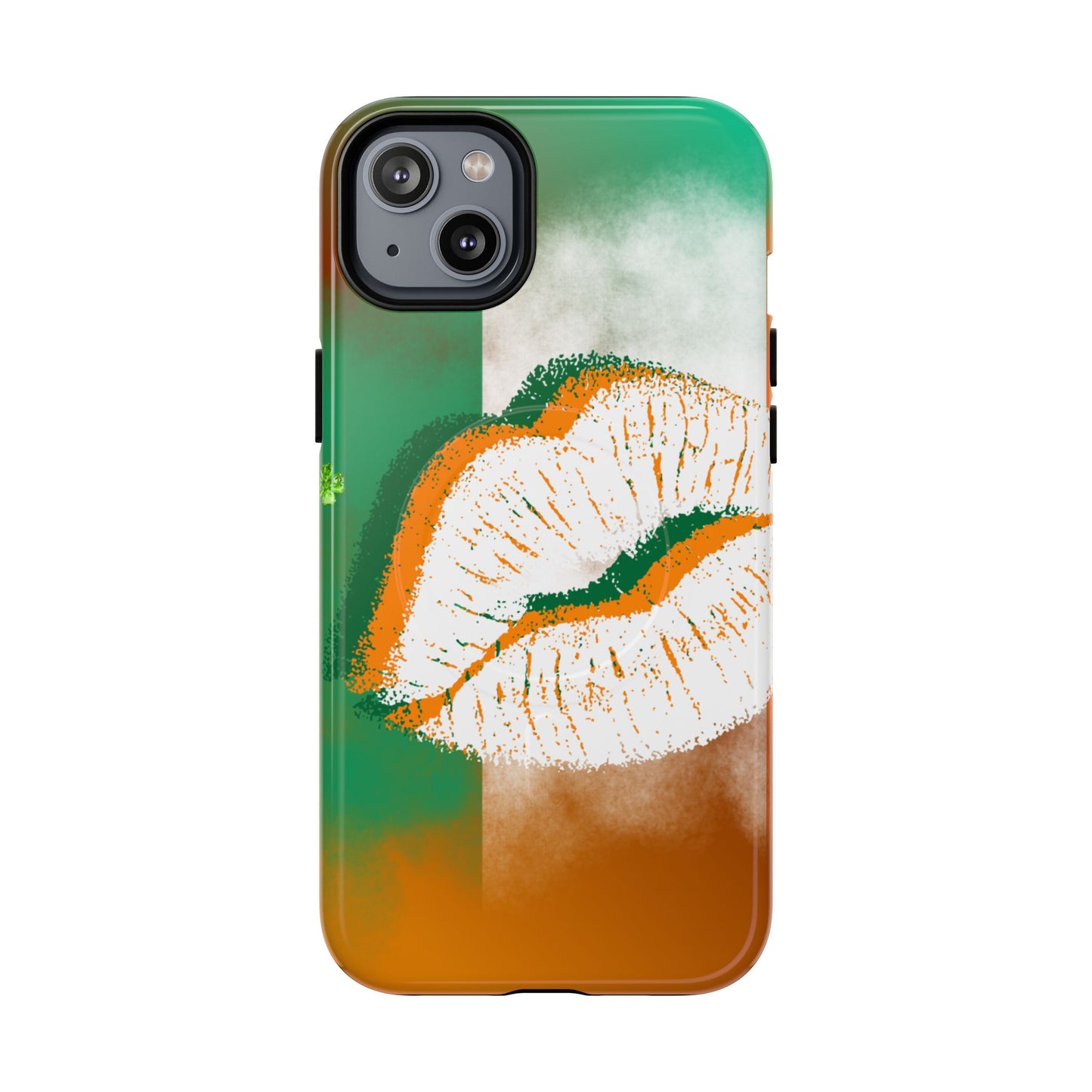 Dual-Layer Phone Case – Irish Lip St. Patrick’s Day Design