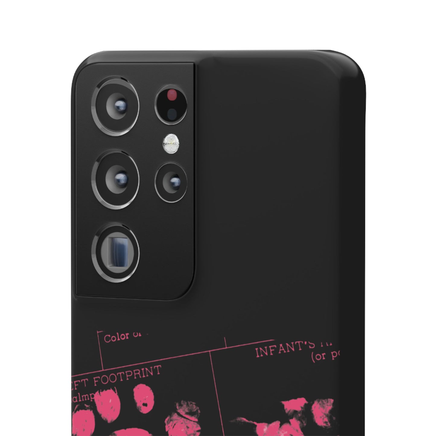 Snap Phone Case – Mom’s Little Pink Footprints