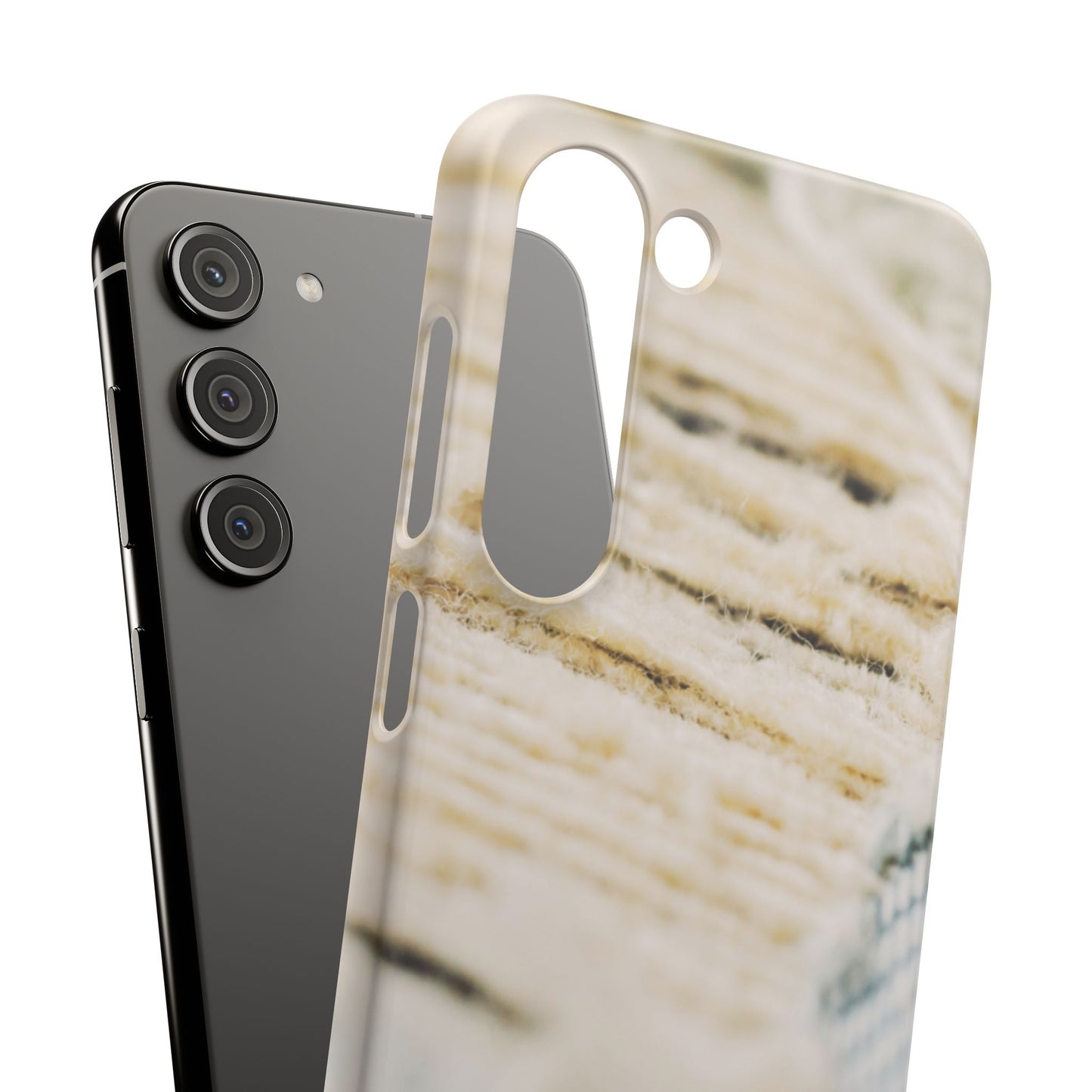 Snap Phone Case – Woven Warmth