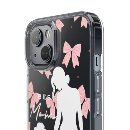 Clear Phone Case – Best Mom: My Little Girl