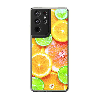 Clear Phone Case – Sunkissed Citrus