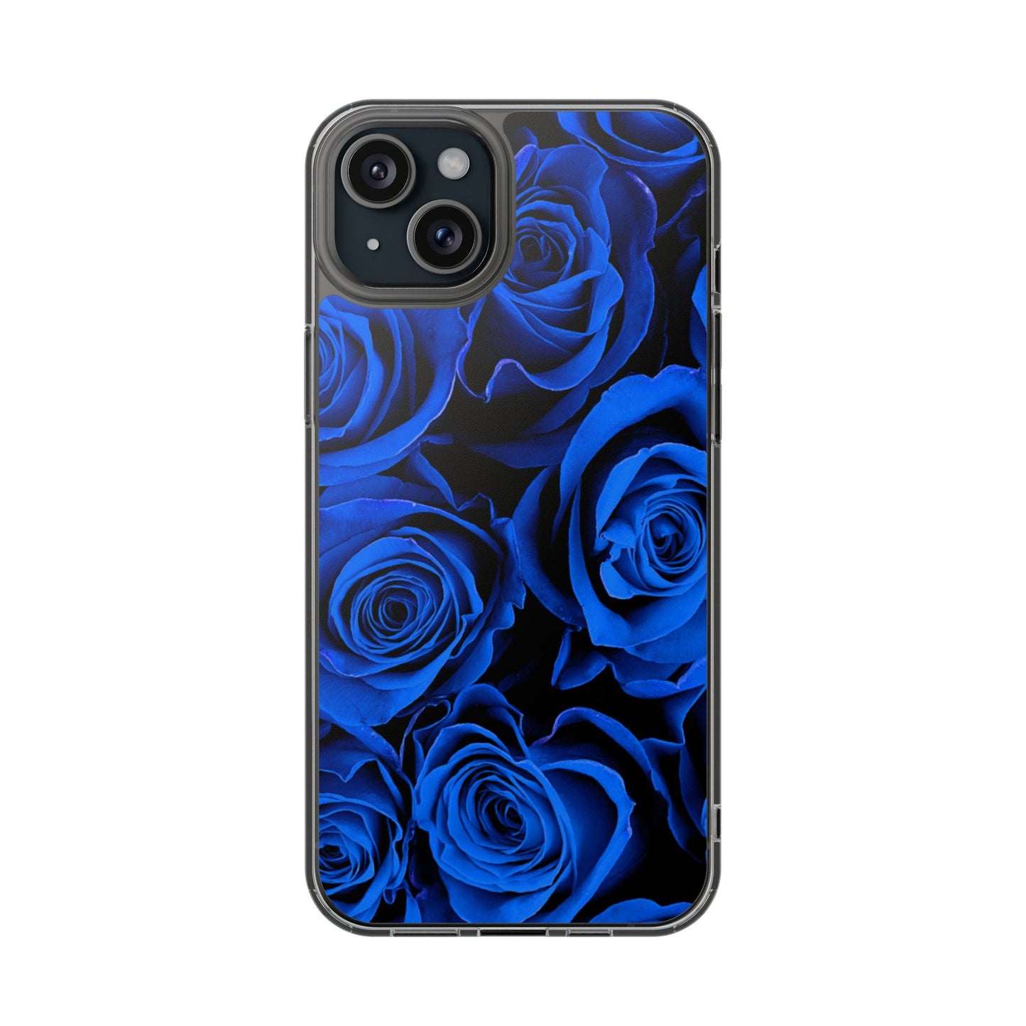 Clear Phone Case – Midnight Bloom