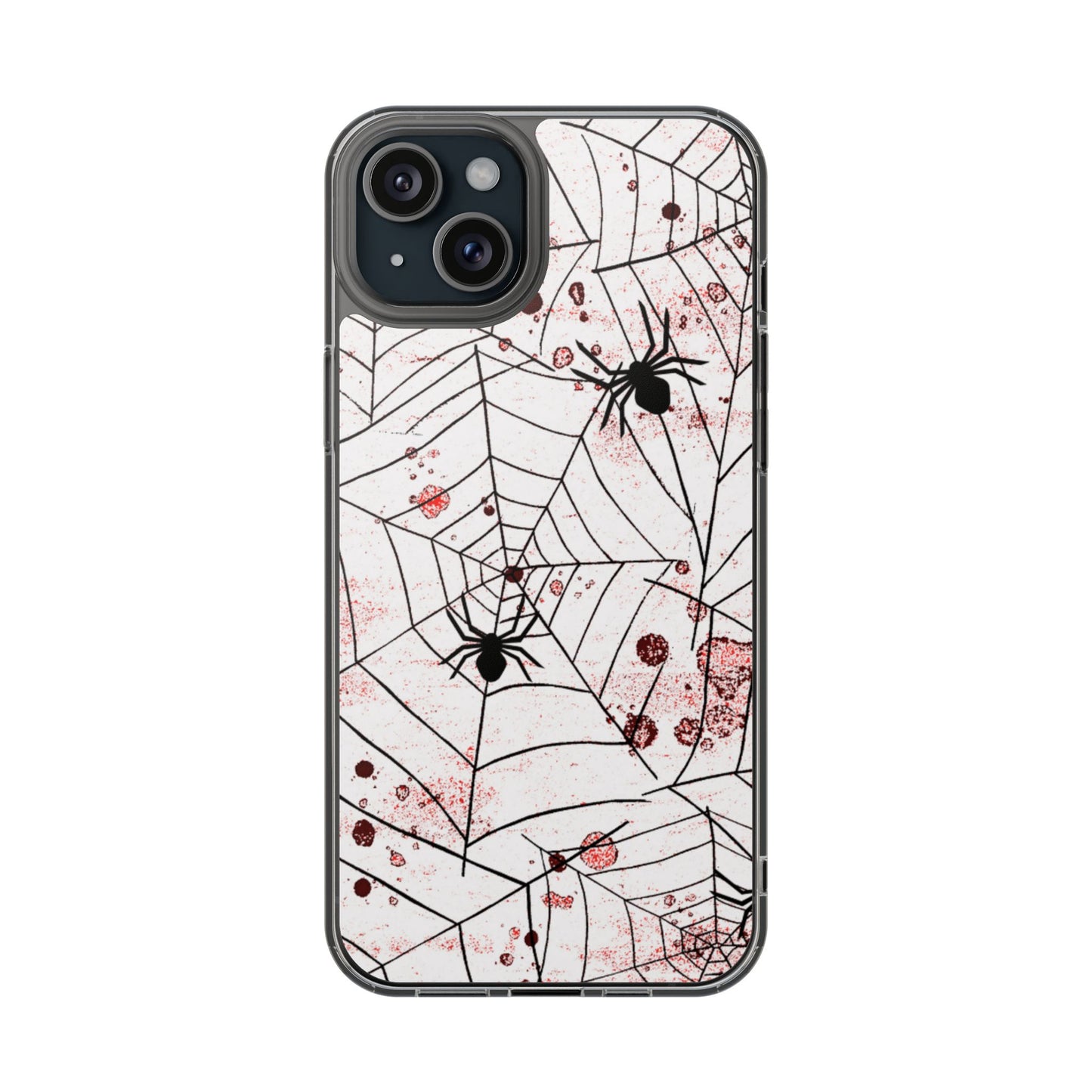 Clear Magnetic Phone Case – Blood Web