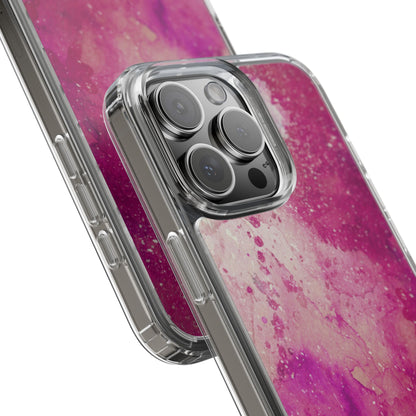 Clear Phone Case – Spilled Wine