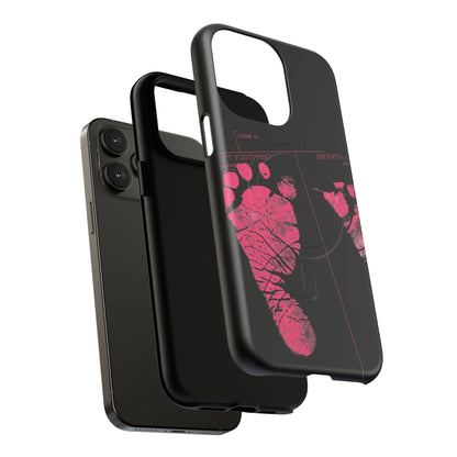 Protective Magnetic Phone Case – Mom’s Little Pink Footprints