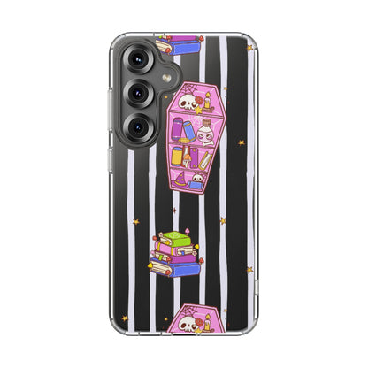 Clear Phone Case – Booked to Death