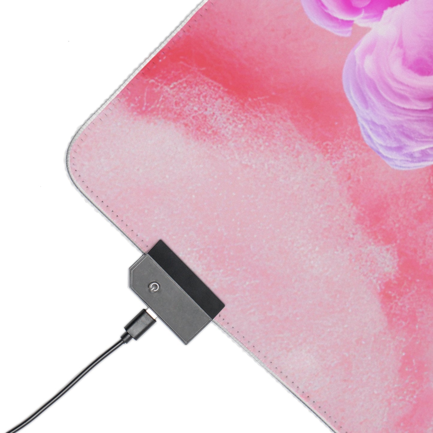 Gaming LED Desk Mat – Cotton Candy Dream