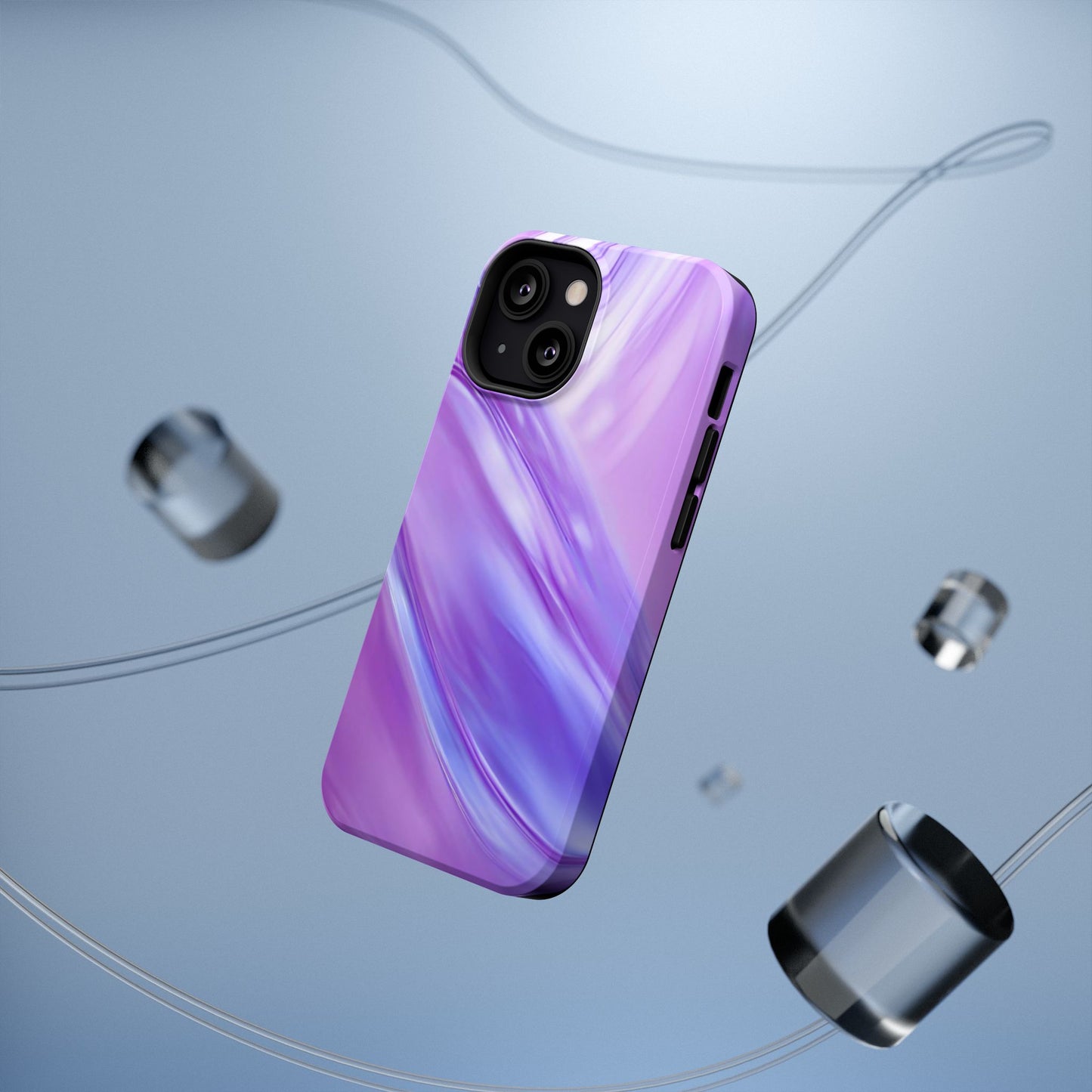 Impact-Resistant Phone Case – Lavender Wave